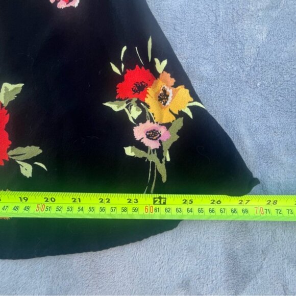 Free People Neon Garden Floral V-Neck Mini Summer Dress - Picture 13 of 13